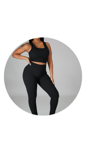 WORK ME SLOW LEGGING SET